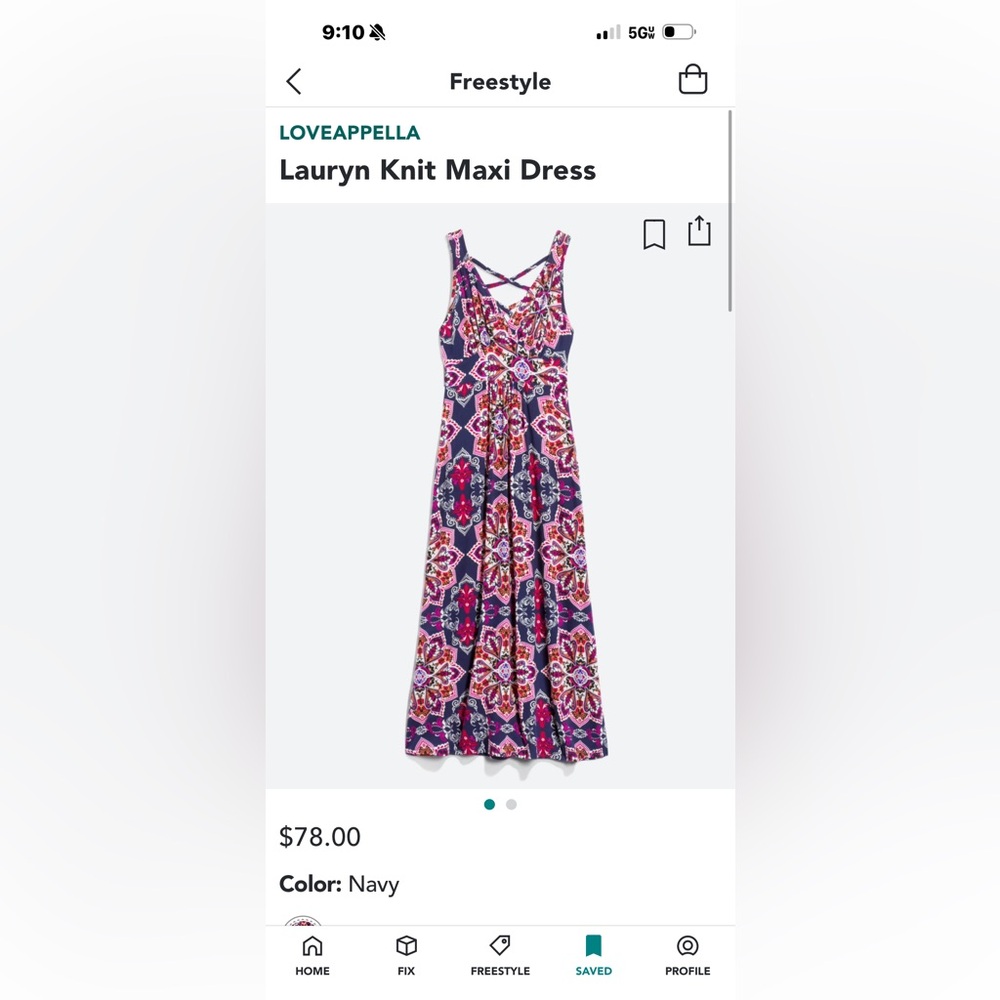 Loveappella Lauryn Knit Maxi Dress size large